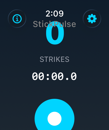 StickPulse Apple Watch Motion Analysis
